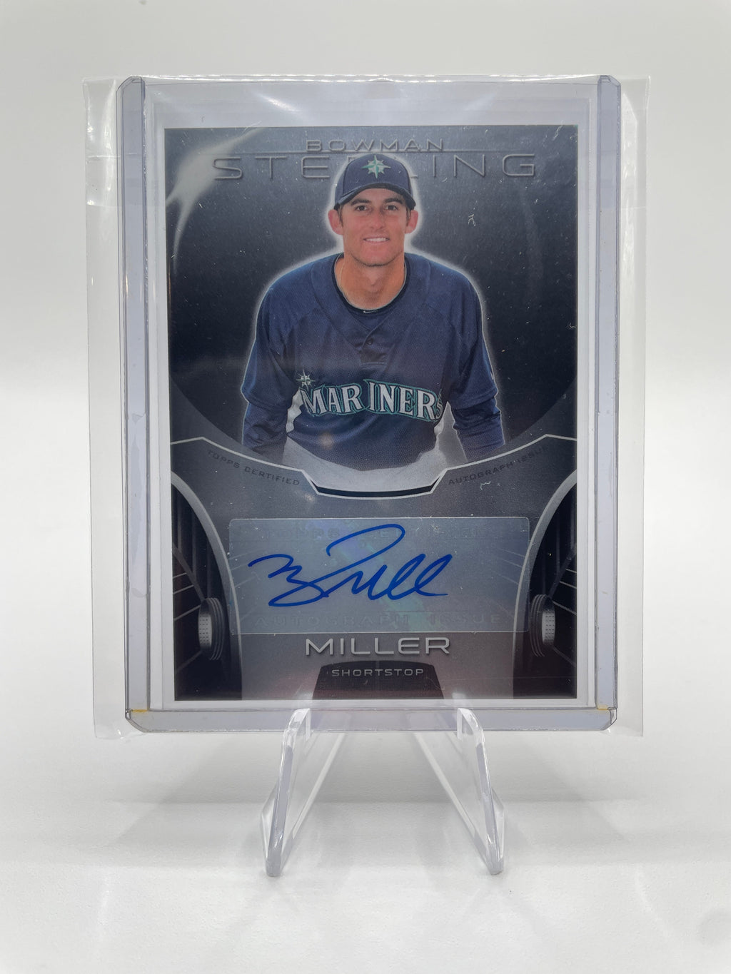 2013 Bowman Sterling Brad Miller Prospect Auto #BSAP-BMI