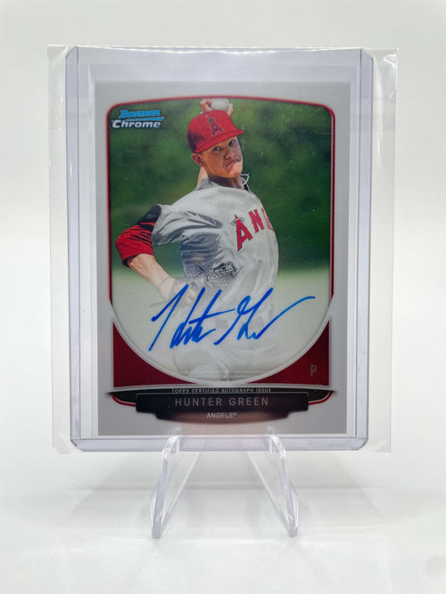 2013 Bowman Sterling Hunter Green Gold RC Auto /50 + Bowman Chrome Auto Set (x6)