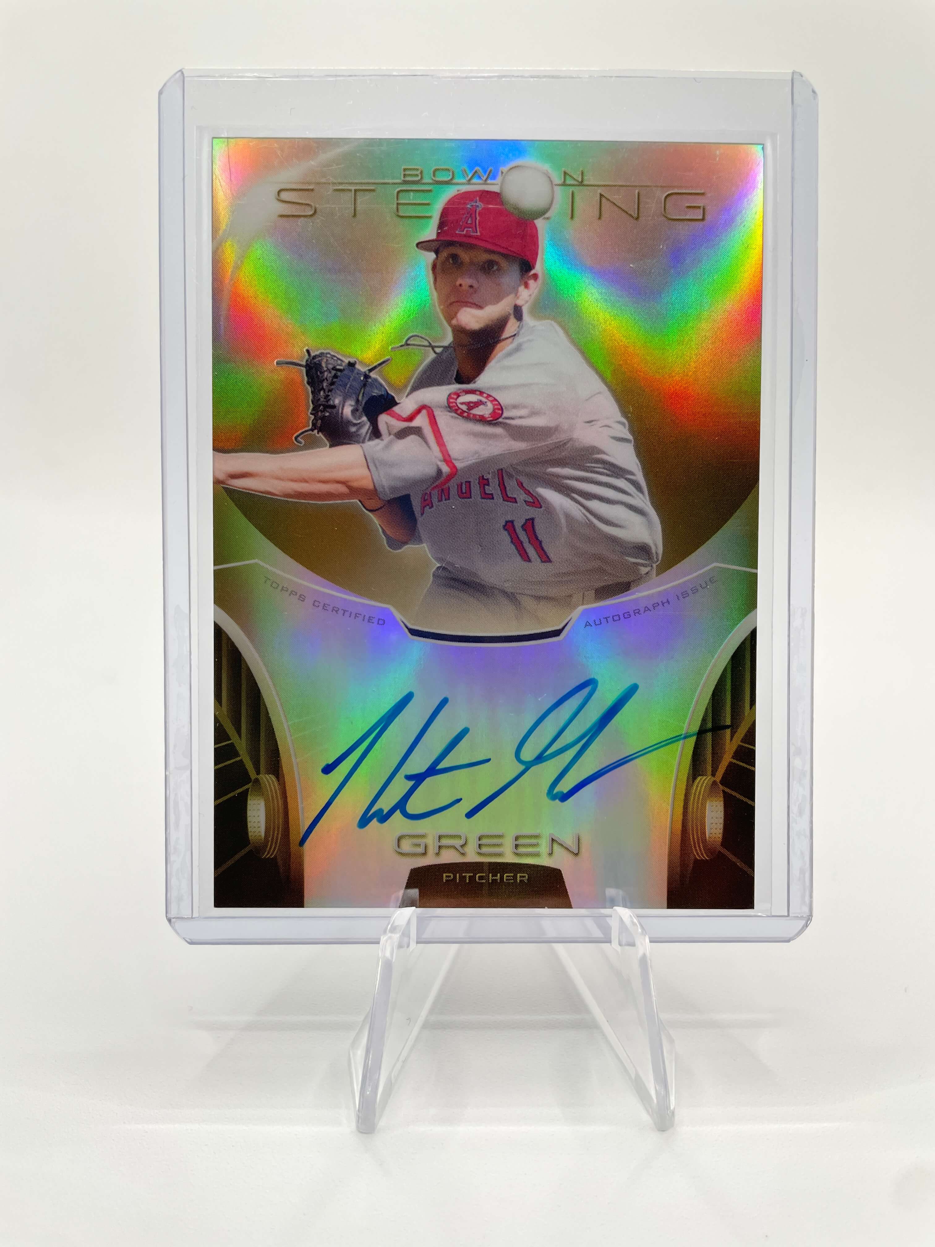 2013 Bowman Sterling Hunter Green Gold RC Auto /50 + Bowman Chrome Auto Set (x6)
