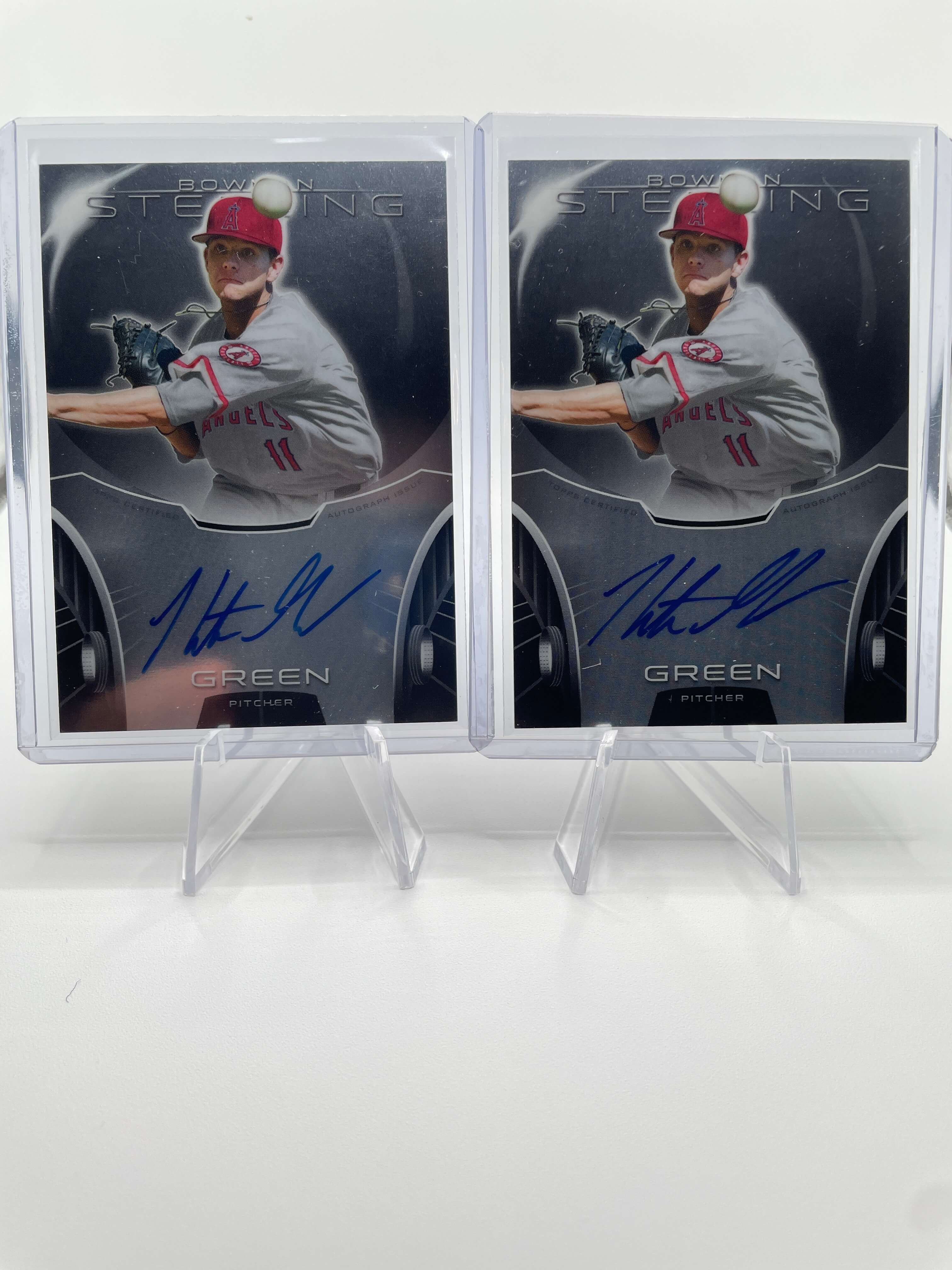 2013 Bowman Sterling Hunter Green Gold RC Auto /50 + Bowman Chrome Auto Set (x6)