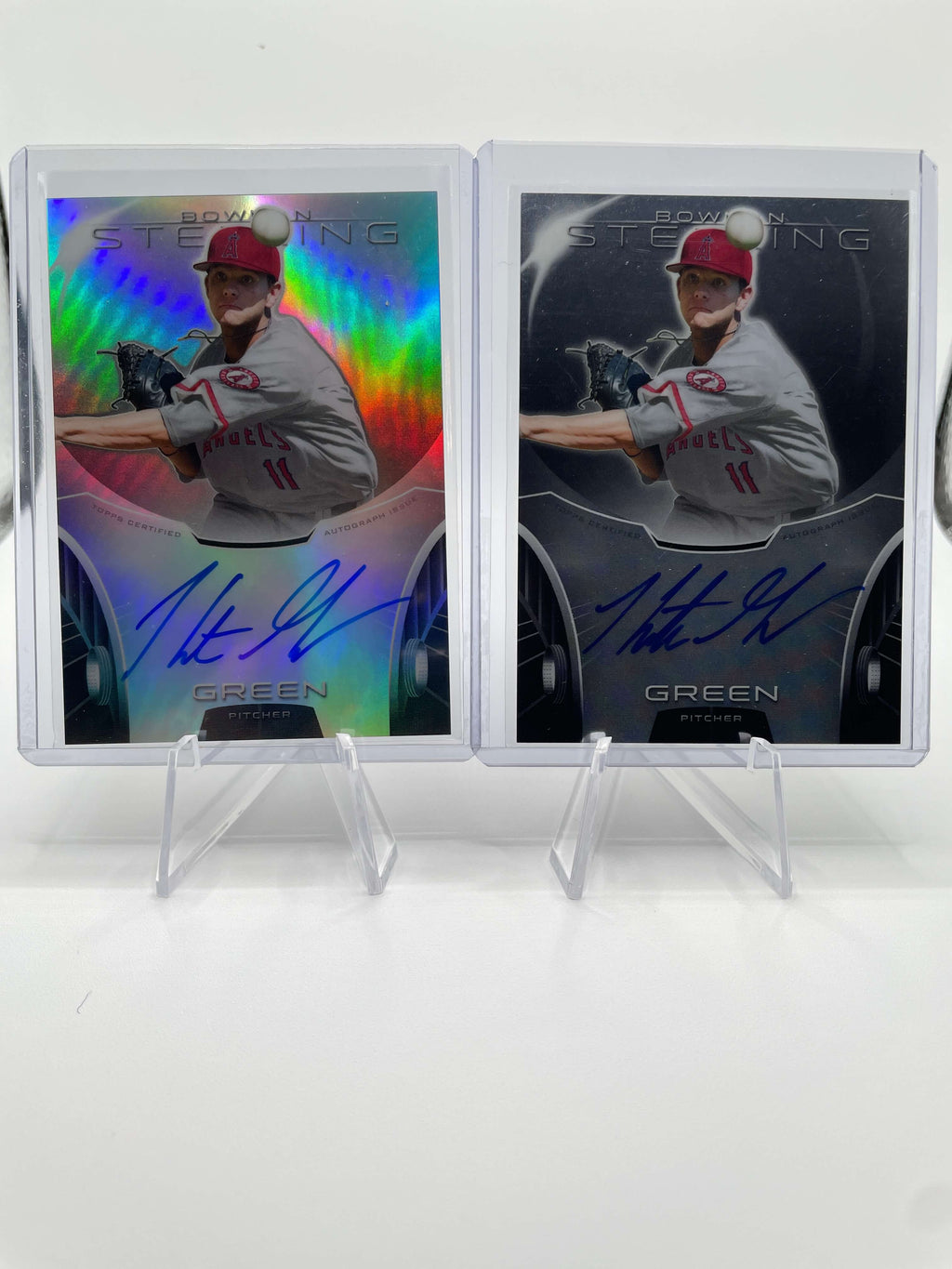 2013 Bowman Sterling Hunter Green Gold RC Auto /50 + Bowman Chrome Auto Set (x6)