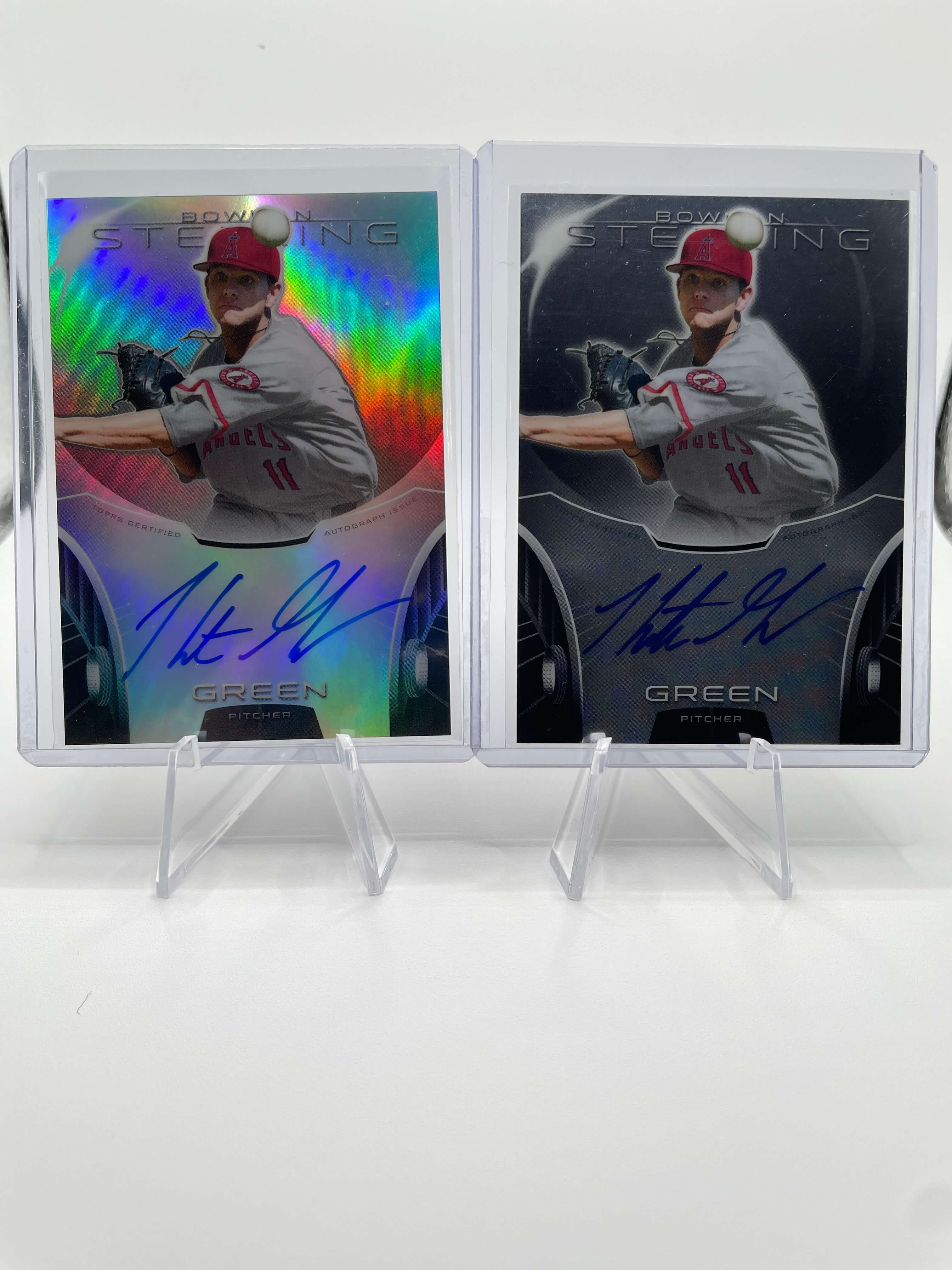 2013 Bowman Sterling Hunter Green Gold RC Auto /50 + Bowman Chrome Auto Set (x6)
