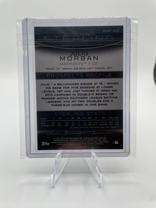 2013 Bowman Sterling Julio Morban Prospect Auto #BSAP-JMO