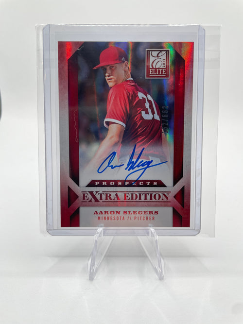2013 Donruss Elite Extra Edition Aaron Slegers Aspirations Rookie Die-Cut /200