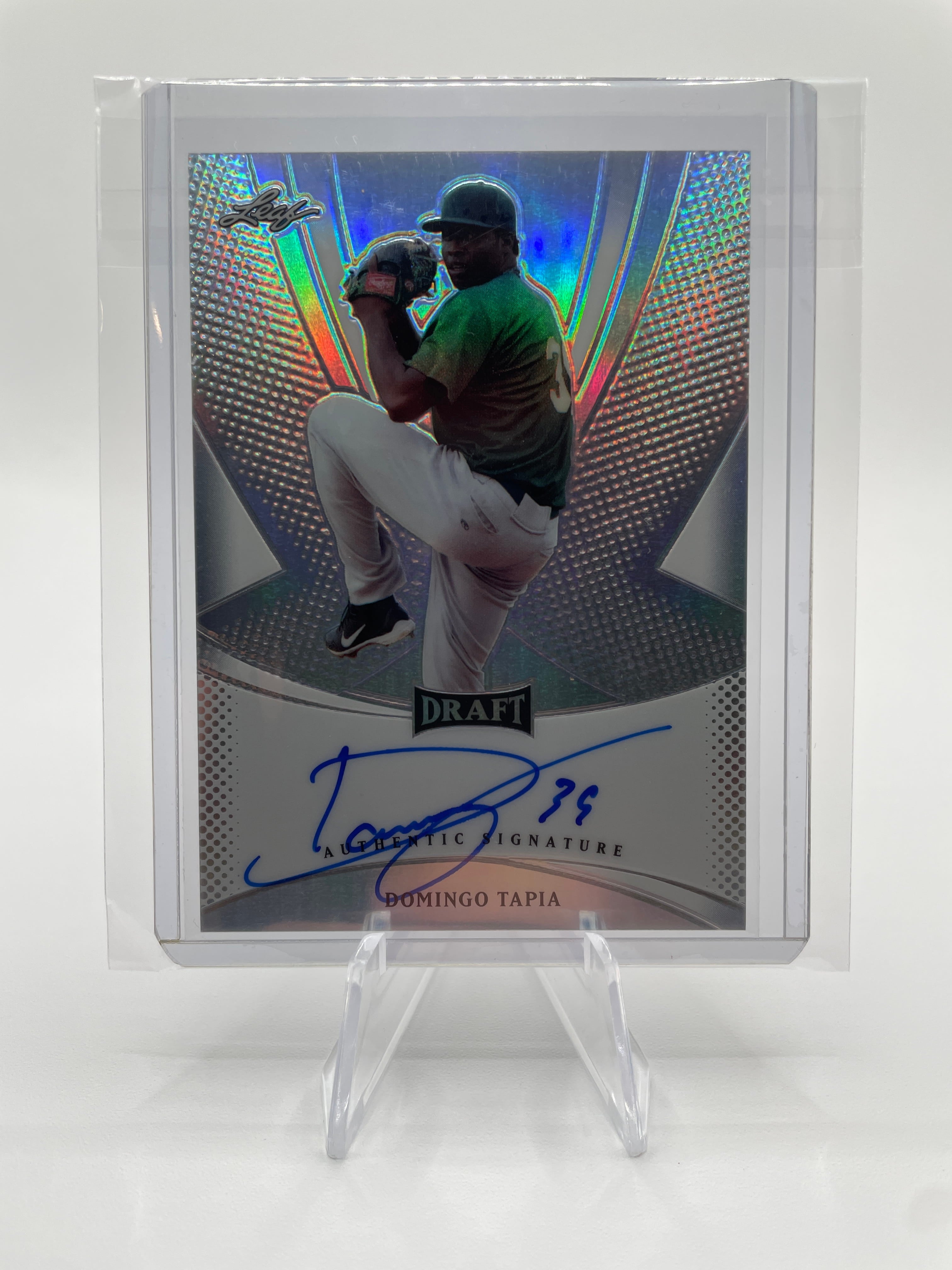 2013 Leaf Metal Draft Domingo Tapia Rookie Refractor Auto