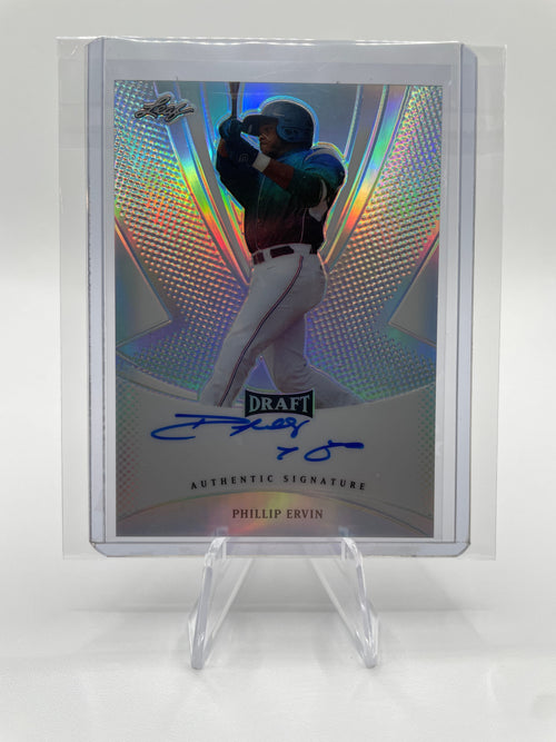 2013 Leaf Metal Draft Phillip Ervin Rookie Refractor Auto