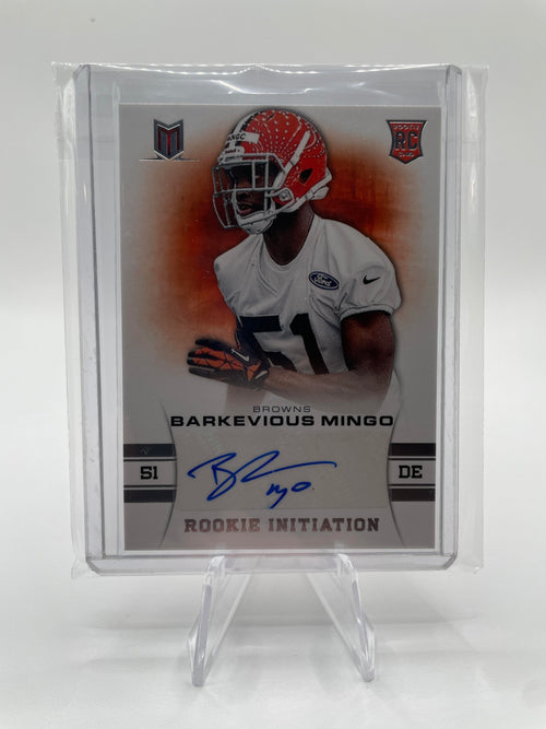 2013 Panini Momentum Barkevious Mingo Rookie Initiation Autograph /200