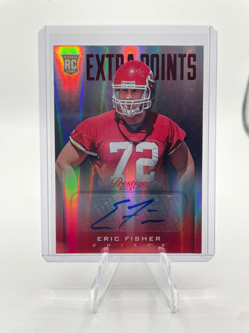 2013 Panini Prestige Eric Fisher Extra Points Rookie Auto #211