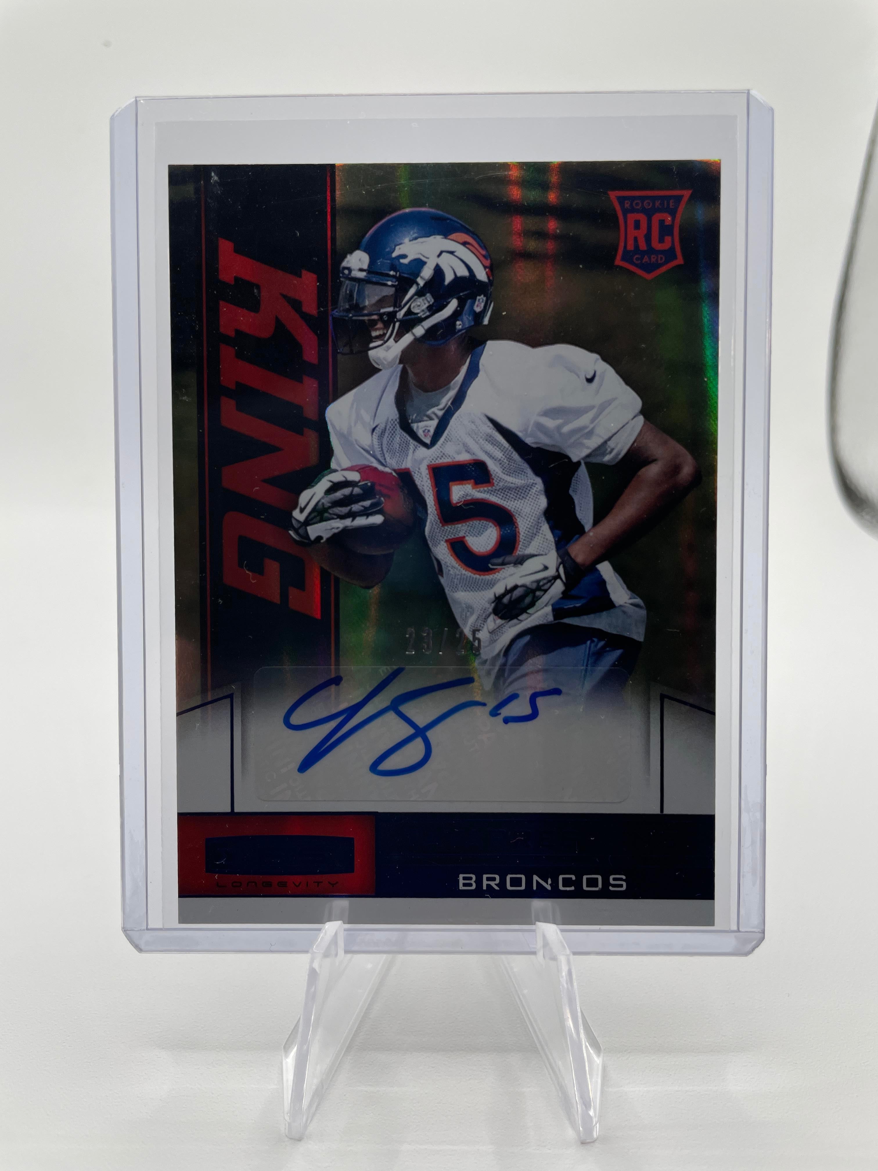 2013 Panini Rookies & Stars Tavarres King Refractor Rookie Auto /25 #188