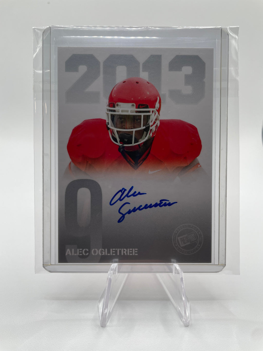 2013 Press Pass Alec Ogletree Rookie Auto #PPS-AO