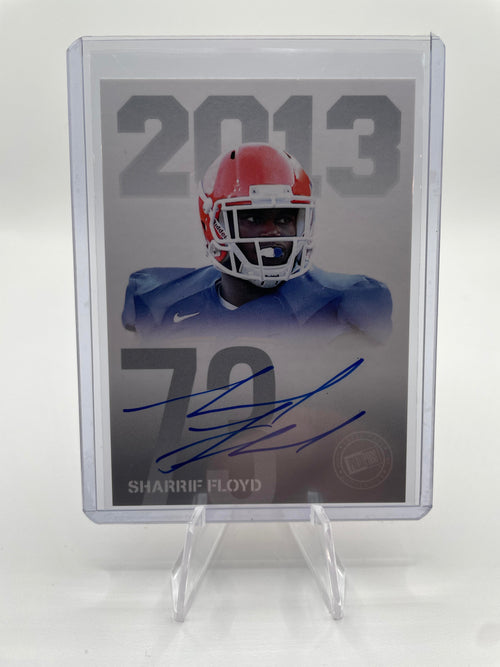 2013 Press Pass Sharrif Floyd Rookie Auto #PPS-SF