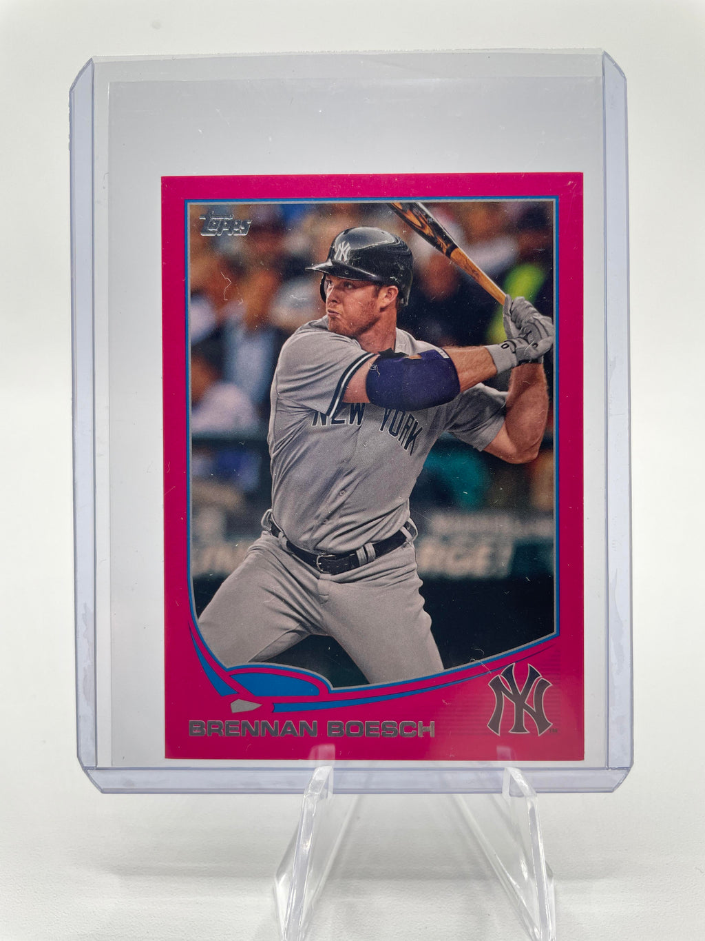 2013 Topps Mini Brennan Boesch Pink Border Parallel /25 #509