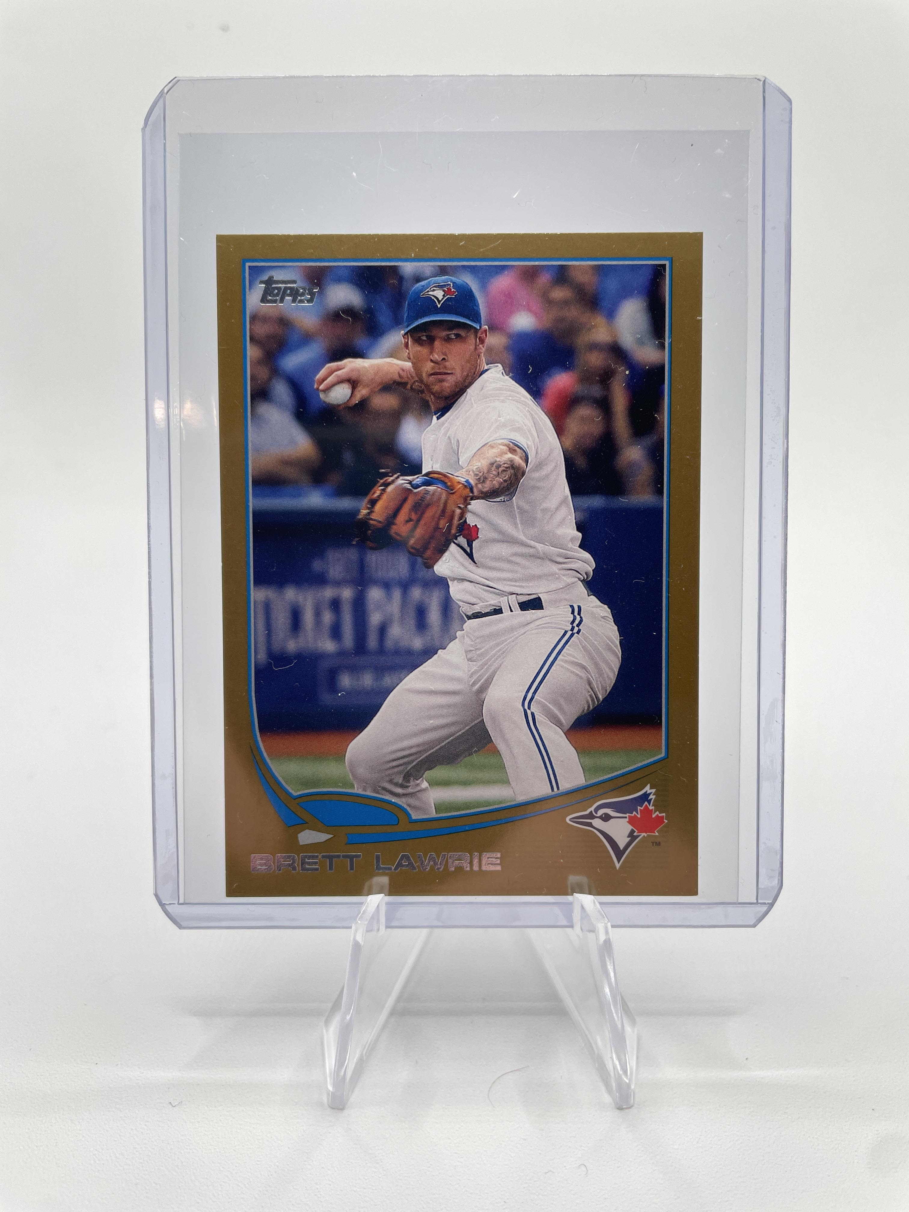 2013 Topps Mini Brett Lawrie Gold Foil /62 #13