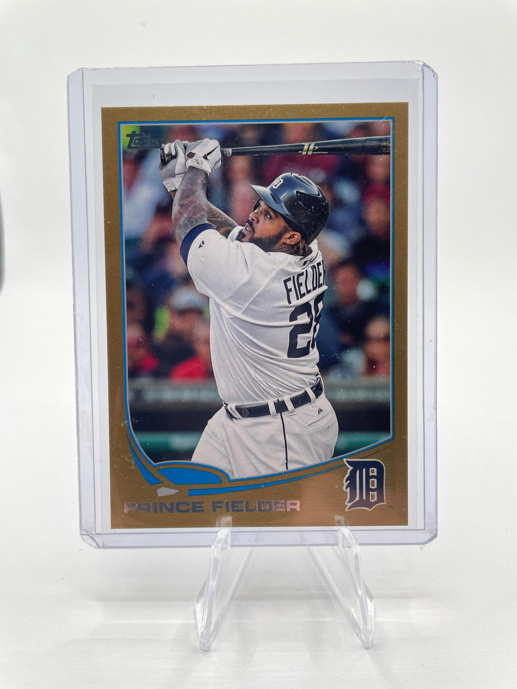 2013 Topps Prince Fielder Gold Border Parallel /2013 #28