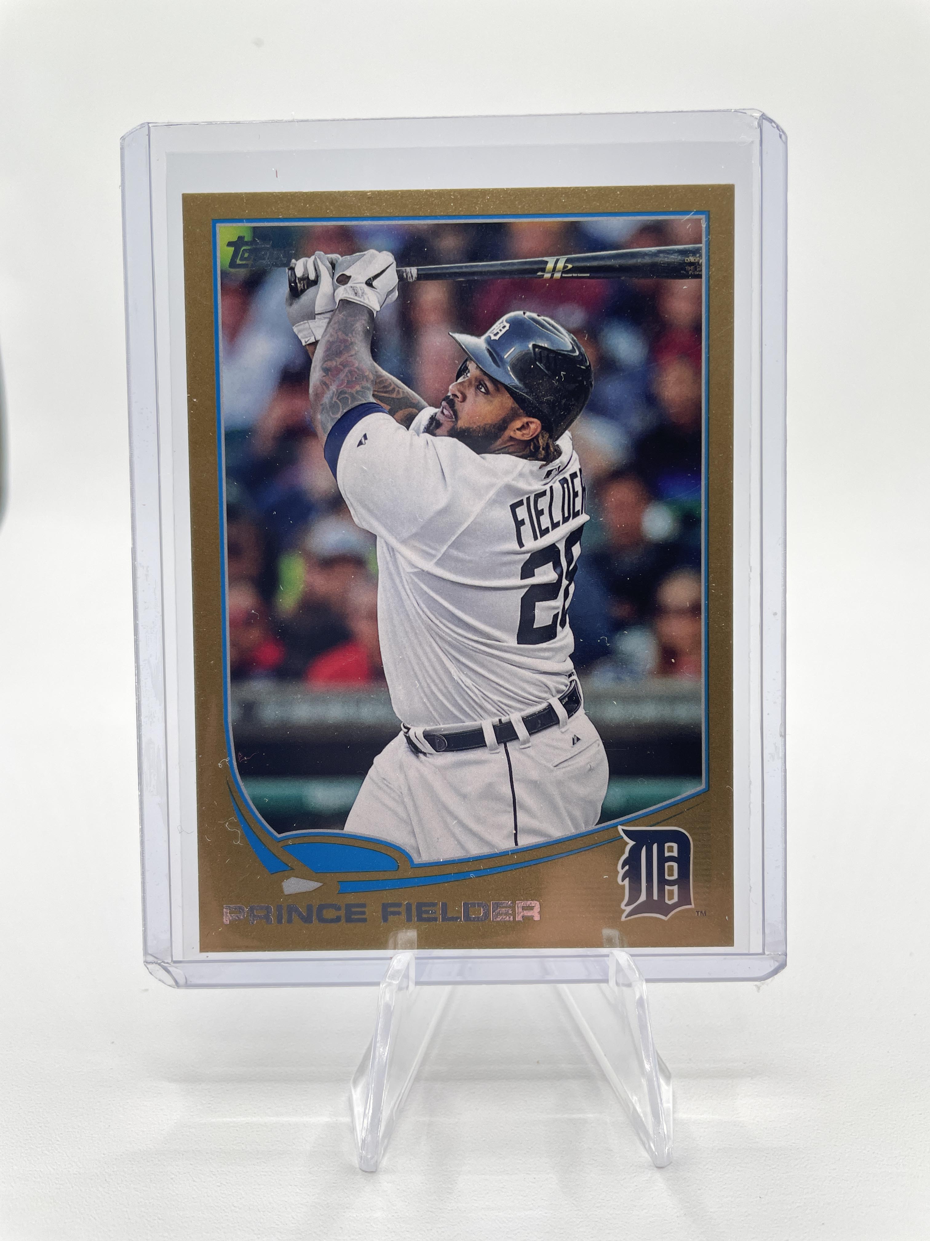 2013 Topps Prince Fielder Gold Border Parallel /2013 #28