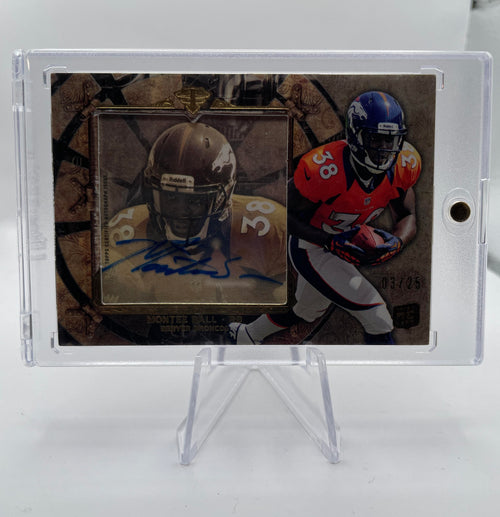 2013 Topps Triple Threads Montee Ball Transparencies Rookie Auto SP /25
