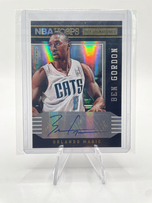 2014-15 Panini NBA Hoops Ben Gordon Hot Signatures Refractor Auto #14