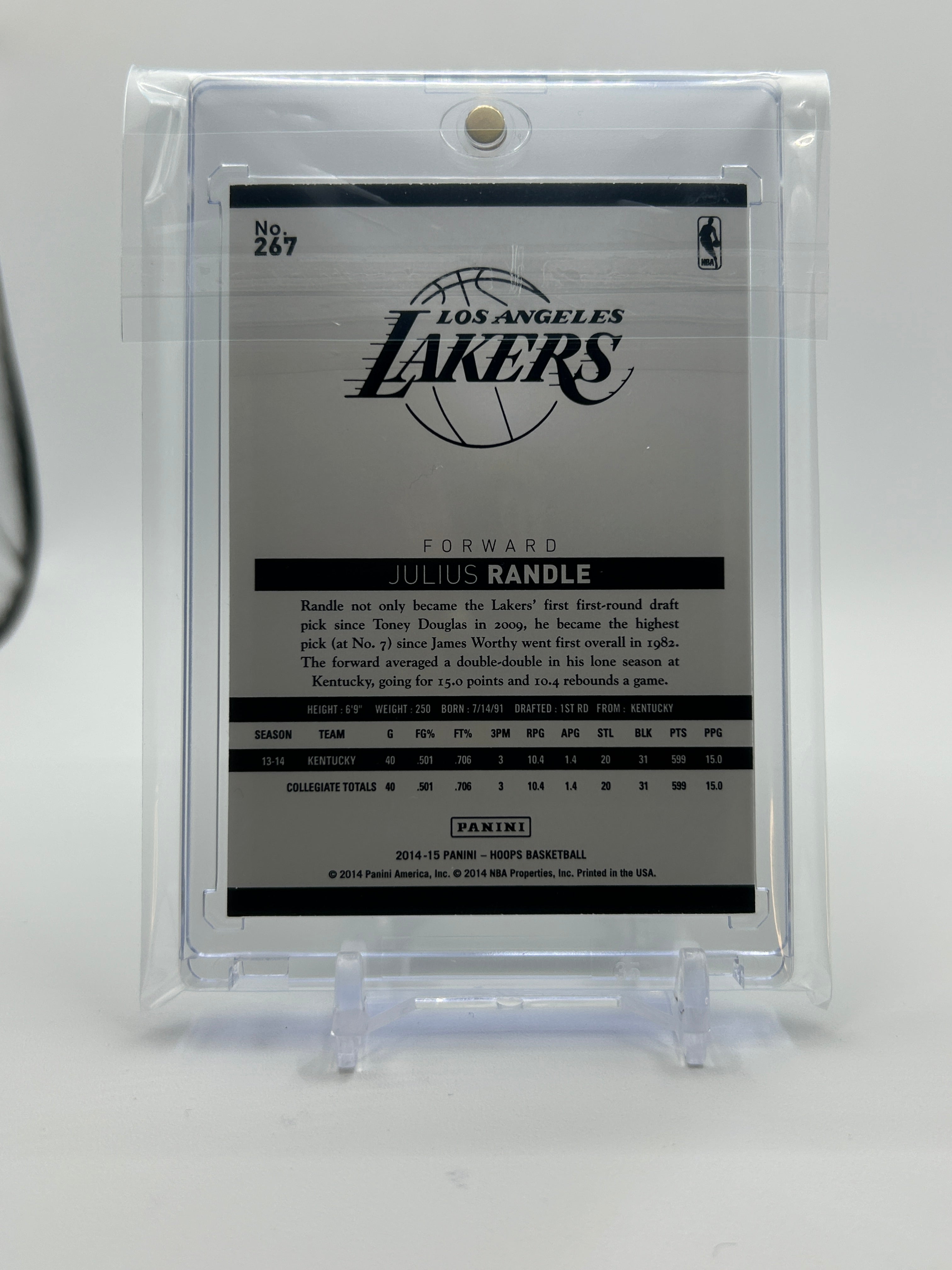2014-15 Panini NBA Hoops Julius Randle Rookie #267