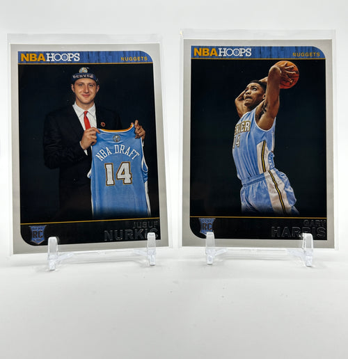 2014-15 Panini NBA Hoops Jusuf Nurkic + Gary Harris Denver Nuggets Rookie Set
