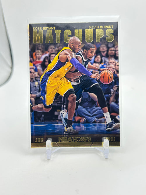 2014-15 Panini NBA Hoops Kobe Bryant + Kevin Durant Matchups SP #13