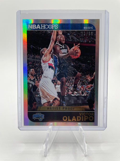 2014-15 Panini NBA Hoops Victor Oladipo Artists Proof Silver Prizm /99 #14