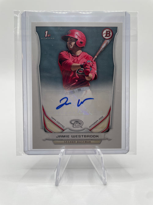 2014 Bowman Jamie Westbrook 1st Prospect Auto Autograph