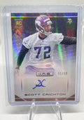 2014 Panini Rookies & Stars Scott Crichton Longevity Rookie Refractor Auto /99