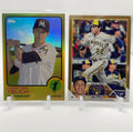 2014 Topps Archives Christian Yelich Gold /199 + 2023 Topps Series 1 Gold /2023
