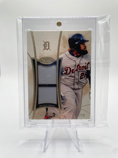 2014 Topps Tier One Prince Fielder Relics Dual /50 #DR-PF