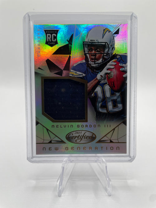 2015 Panini Certified Melvin Gordon III New Generation Rookie Patch Refractor #5