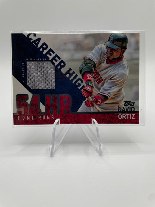 2015 Topps David Ortiz Career High Home Runs SP Patch