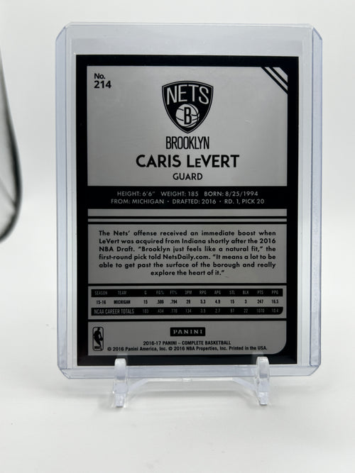 2016-17 Panini Complete Caris LeVert Rookie #214