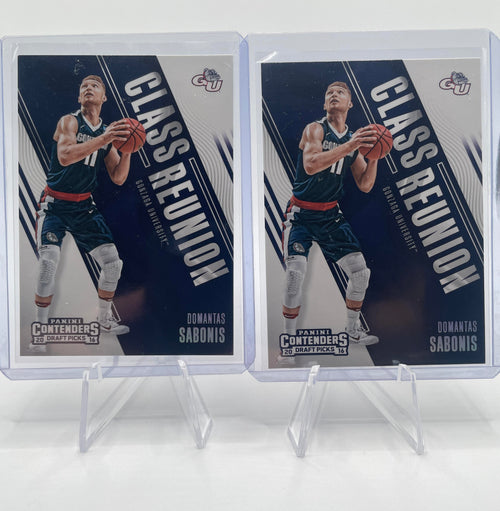 2016-17 Panini Contenders Domantas Sabonis Class Reunion Rookie Insert Set (x2)