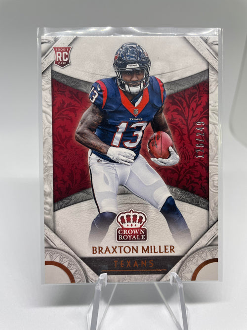 2016 Panini Crown Royale Braxton Miller Red Foil /249 Rookie #91