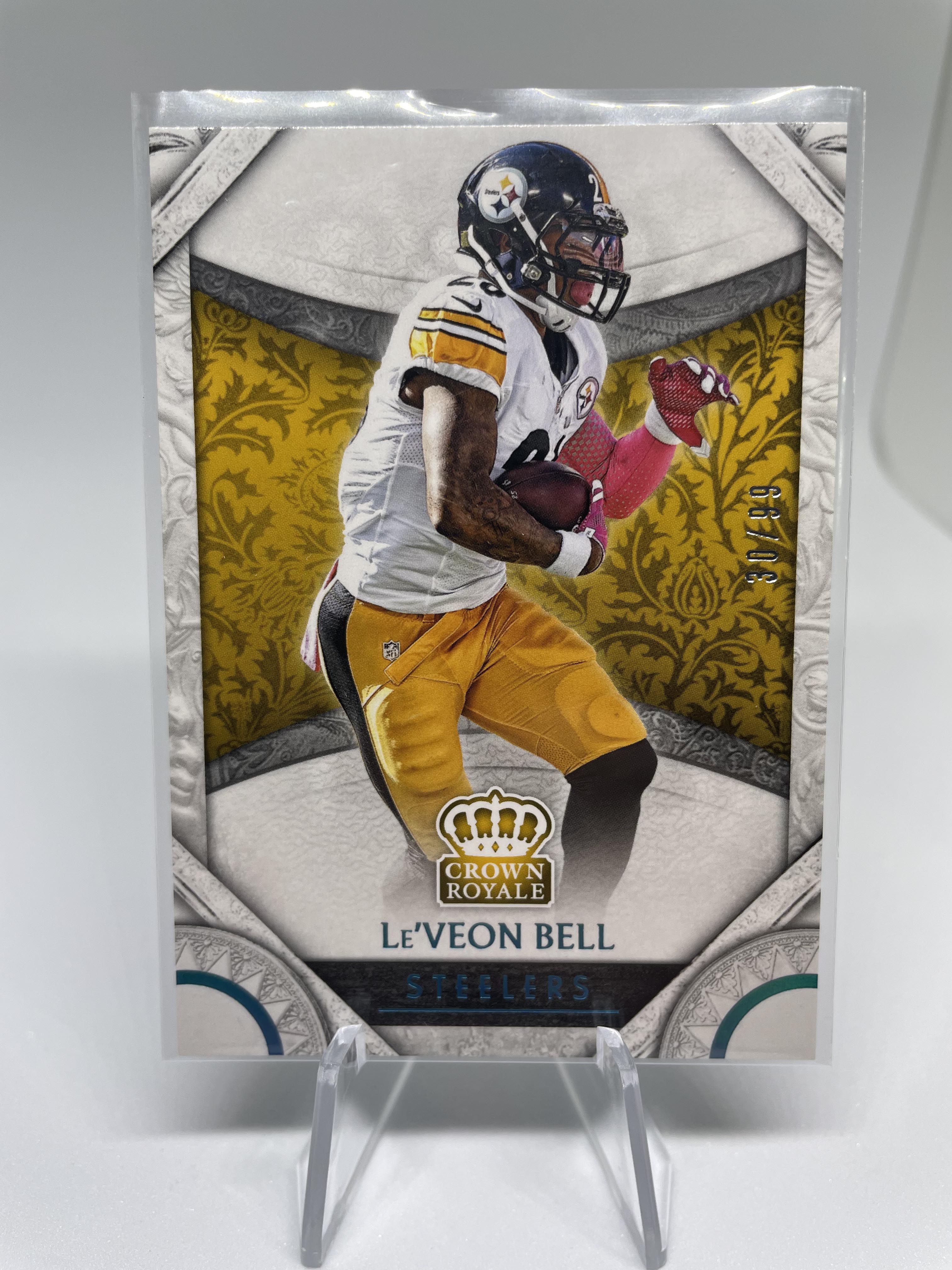 2016 Panini Crown Royale Le'Veon Bell Blue Foil /99