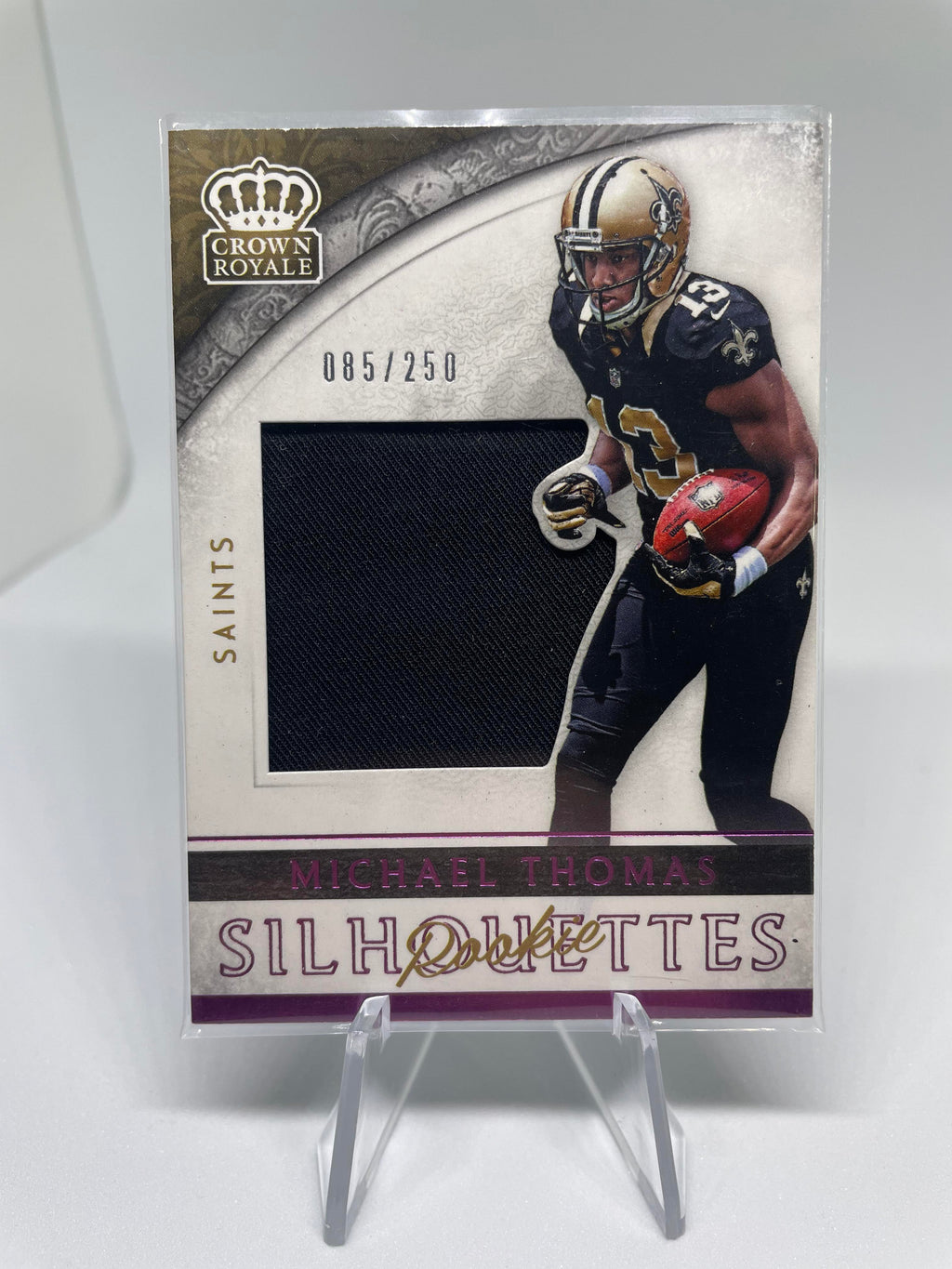 2016 Panini Crown Royale Michael Thomas Rookie Silhouettes Patch /250