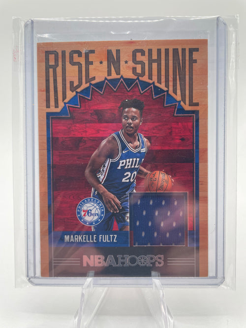 2017-18 Panini NBA Hoops Markelle Rise N Shine Rookie Patch