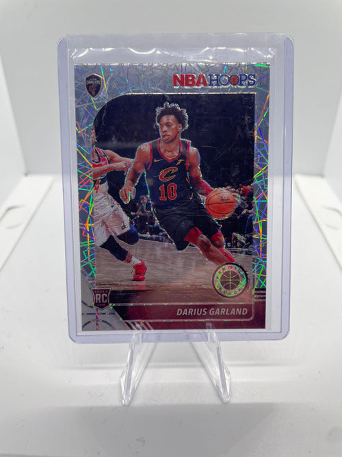 2019-20 NBA Hoops Premium Stock Darius Garland Laser Prizm RC #251