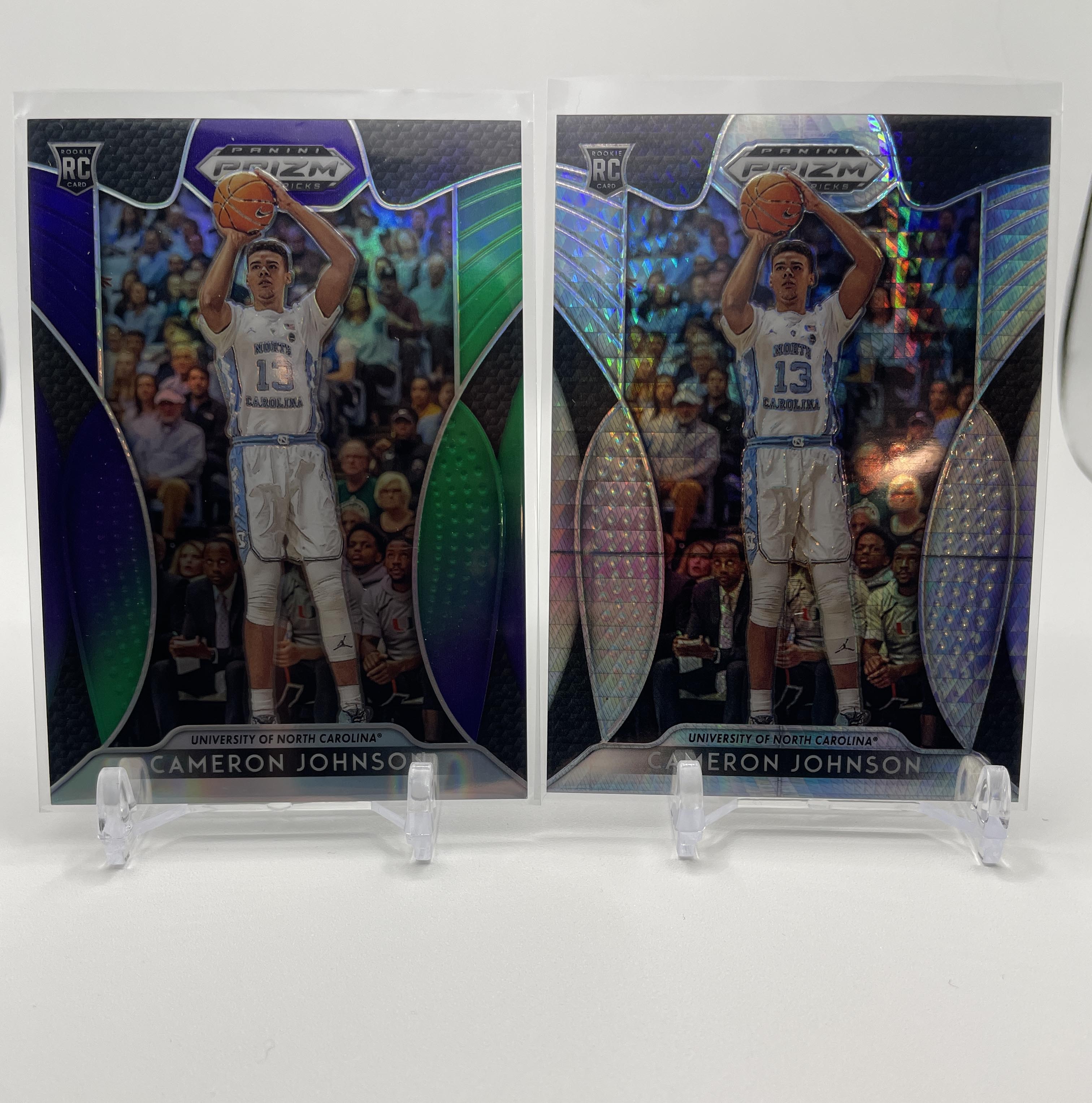 2019-20 Panini Prizm DP Cameron Johnson Hyper /75 Orange /149 Rookie Set (x4)