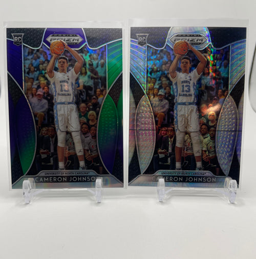 2019-20 Panini Prizm DP Cameron Johnson Hyper /75 Orange /149 Rookie Set (x4)