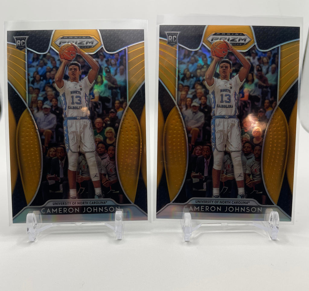 2019-20 Panini Prizm DP Cameron Johnson Hyper /75 Orange /149 Rookie Set (x4)