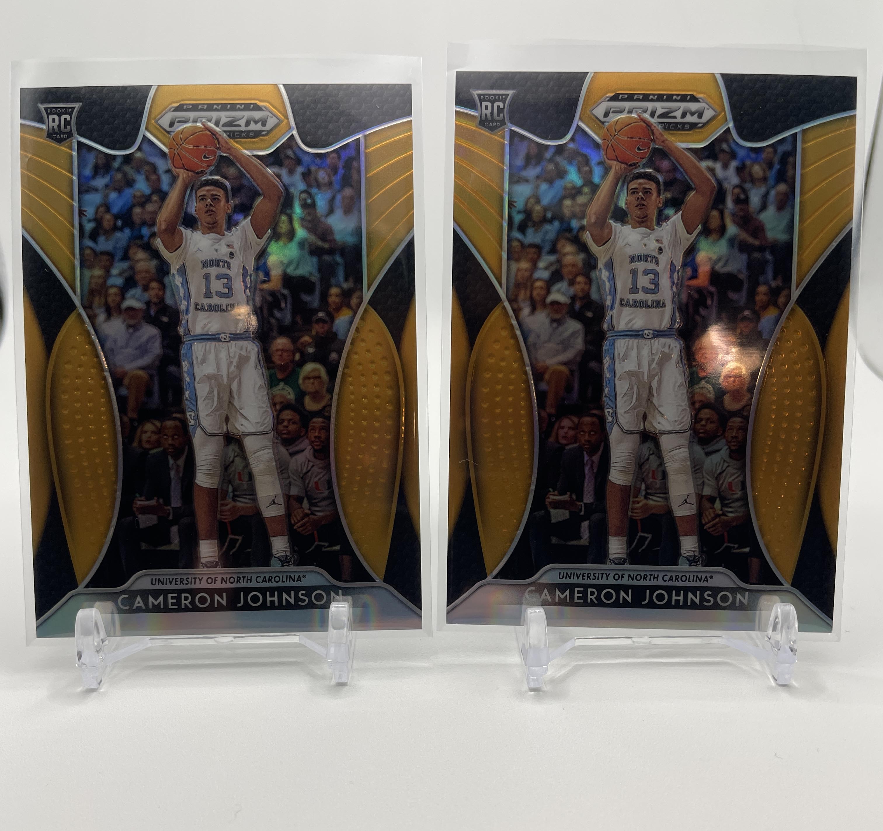 2019-20 Panini Prizm DP Cameron Johnson Hyper /75 Orange /149 Rookie Set (x4)