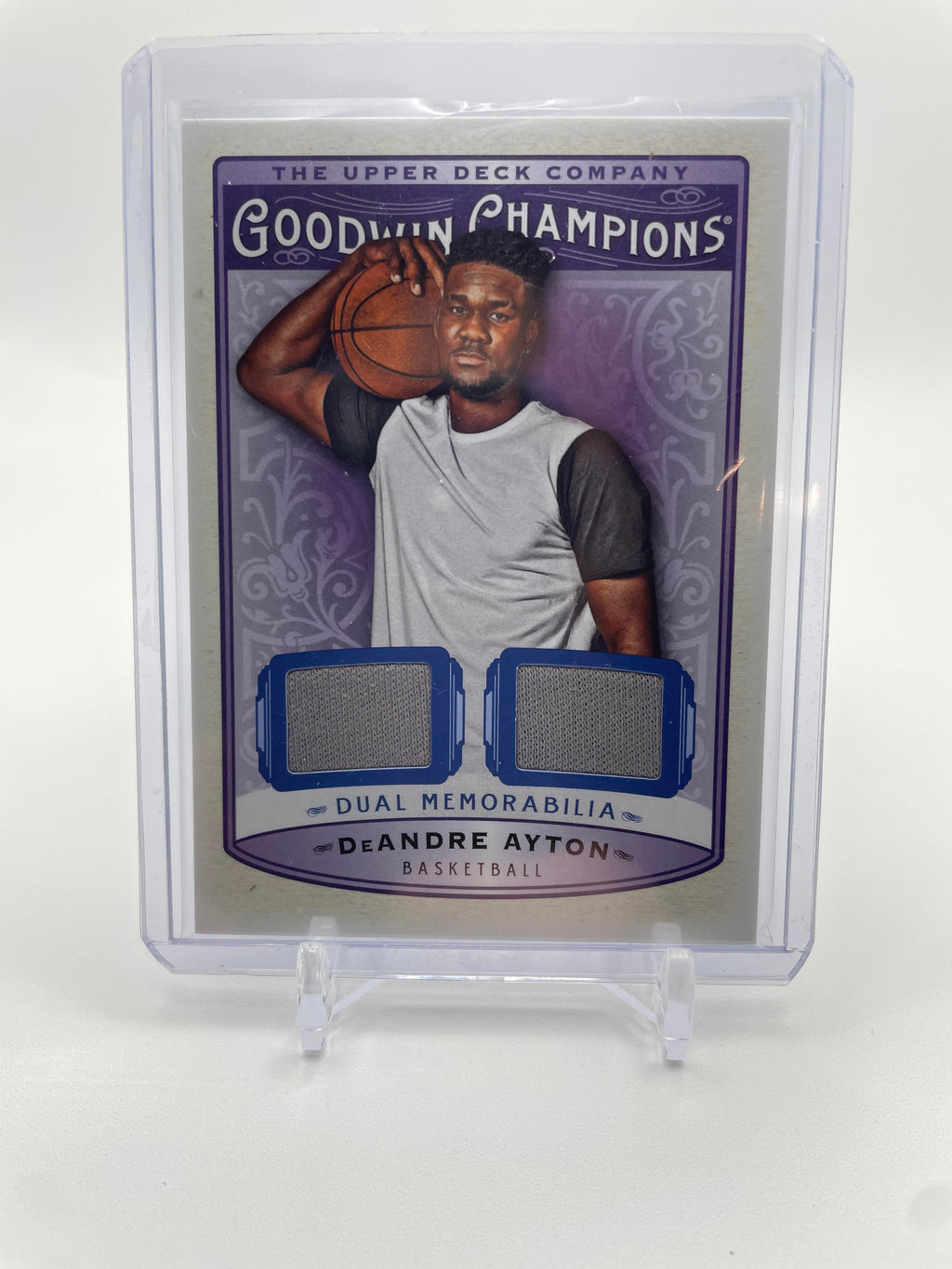 2019 Upper Deck Goodwin Champions DeAndre Ayton Dual Memorabilia Patch