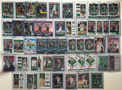 2020-2025 Panini Boston Celtics Base + SP + Insert Lot Jayson Tatum Brown (x303)
