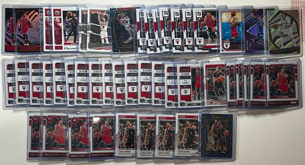2020-2025 Panini Chicago Bulls Base + SP + Insert Lot Lavine DeRozan Ball (x177)