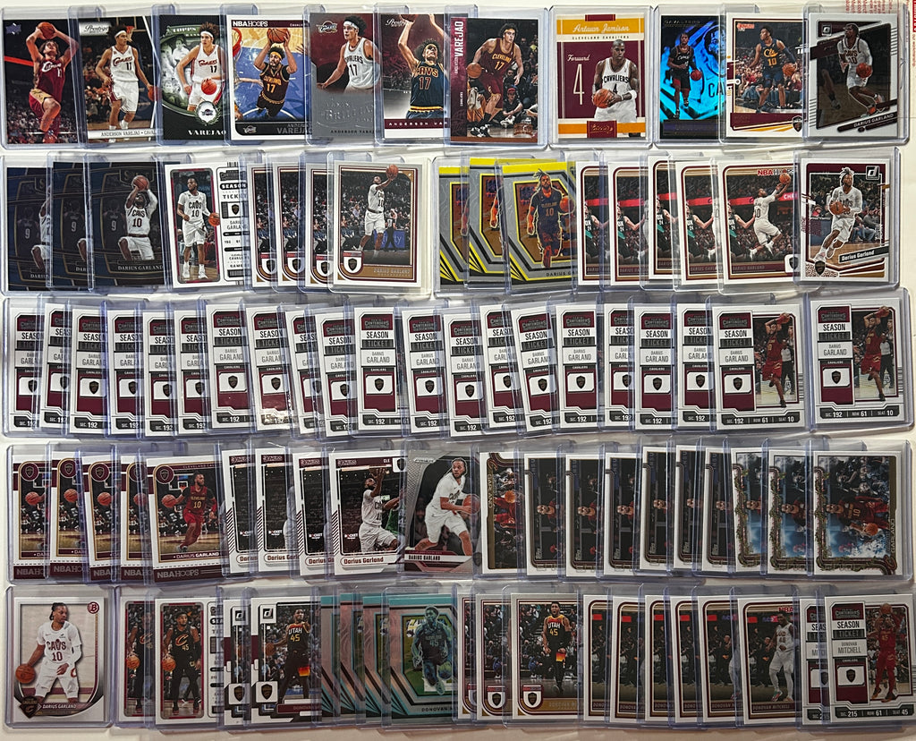 2020-2025 Panini Cleveland Cavaliers Base + SP + Insert Garland Mitchell (x226)
