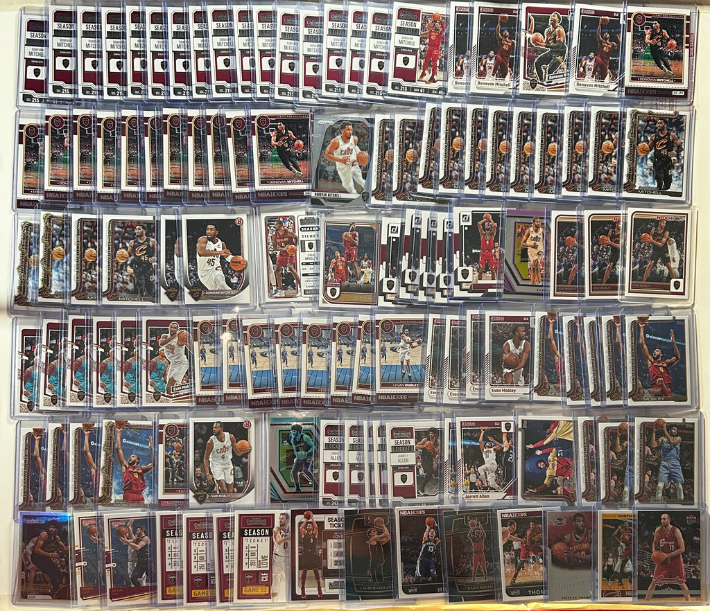 2020-2025 Panini Cleveland Cavaliers Base + SP + Insert Garland Mitchell (x226)