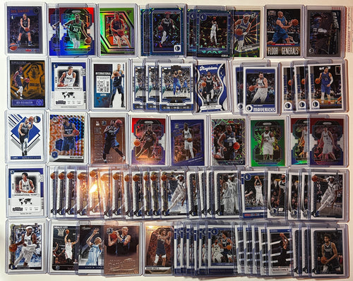 2020-2025 Panini Dallas Mavericks Base + SP + Insert Lot Luka Kyrie Dirk (x237)