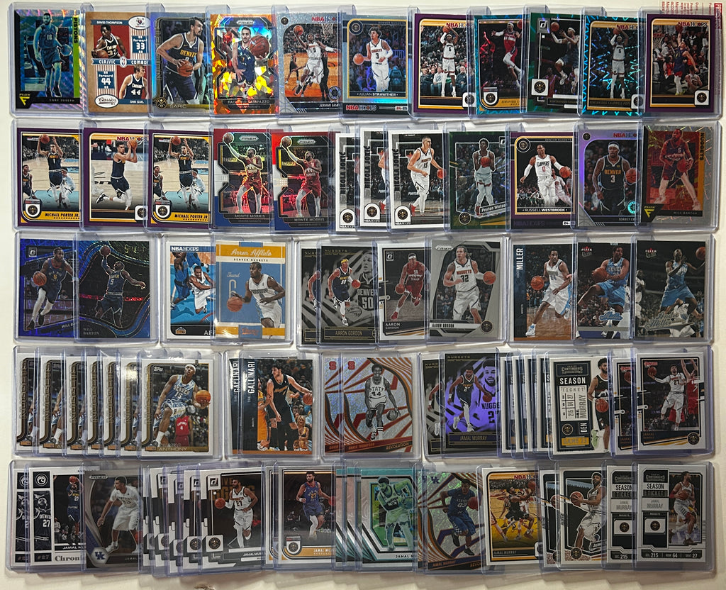 2020-2025 Panini Denver Nuggets Base + SP + Insert Lot Nikola Jokic +++ (x213)