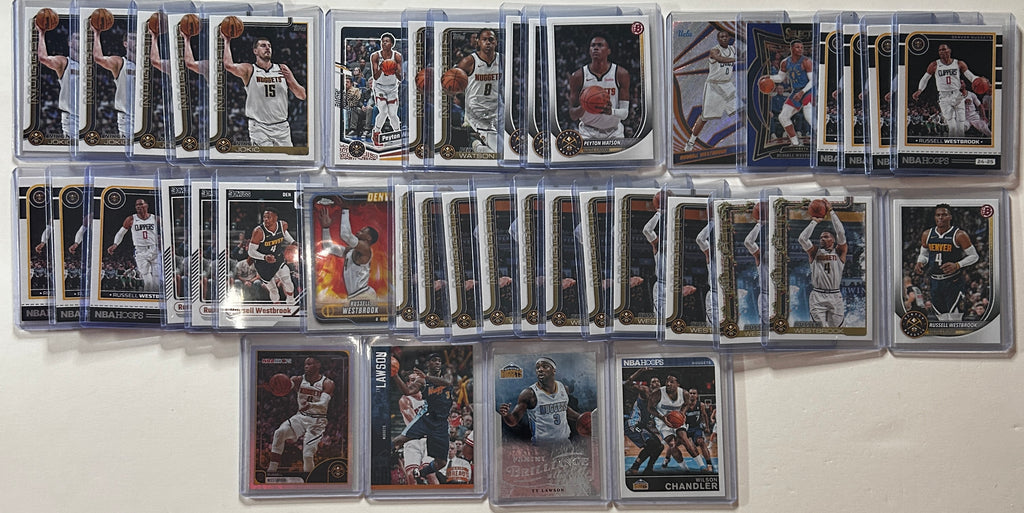2020-2025 Panini Denver Nuggets Base + SP + Insert Lot Nikola Jokic +++ (x213)
